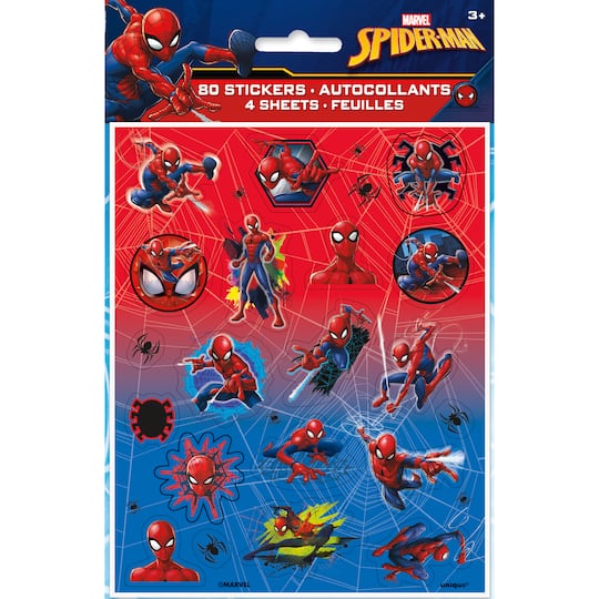 Spider-Man Sticker Sheets, 4ct.